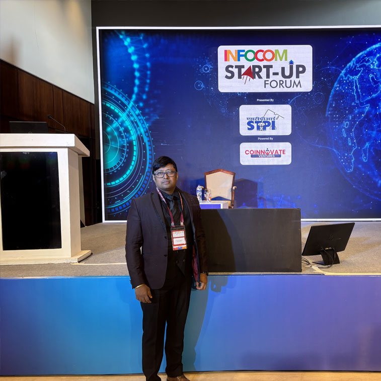 Arijit at Infocom Start-Up Forum